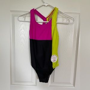 Speedo Girls one piece swimsuit- size 10